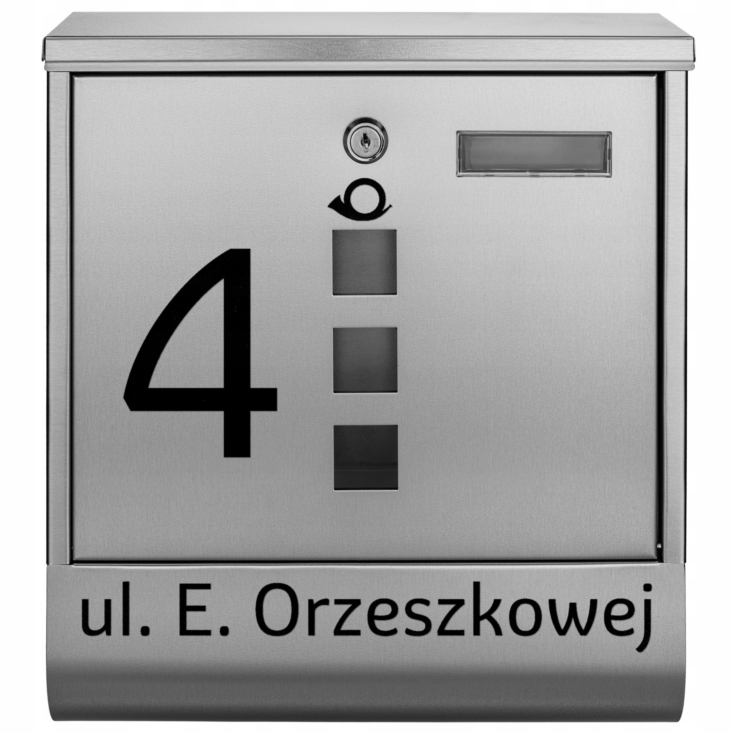 

Skrzynka Pocztowa Na Listy Stal Nierdzewna Wzór