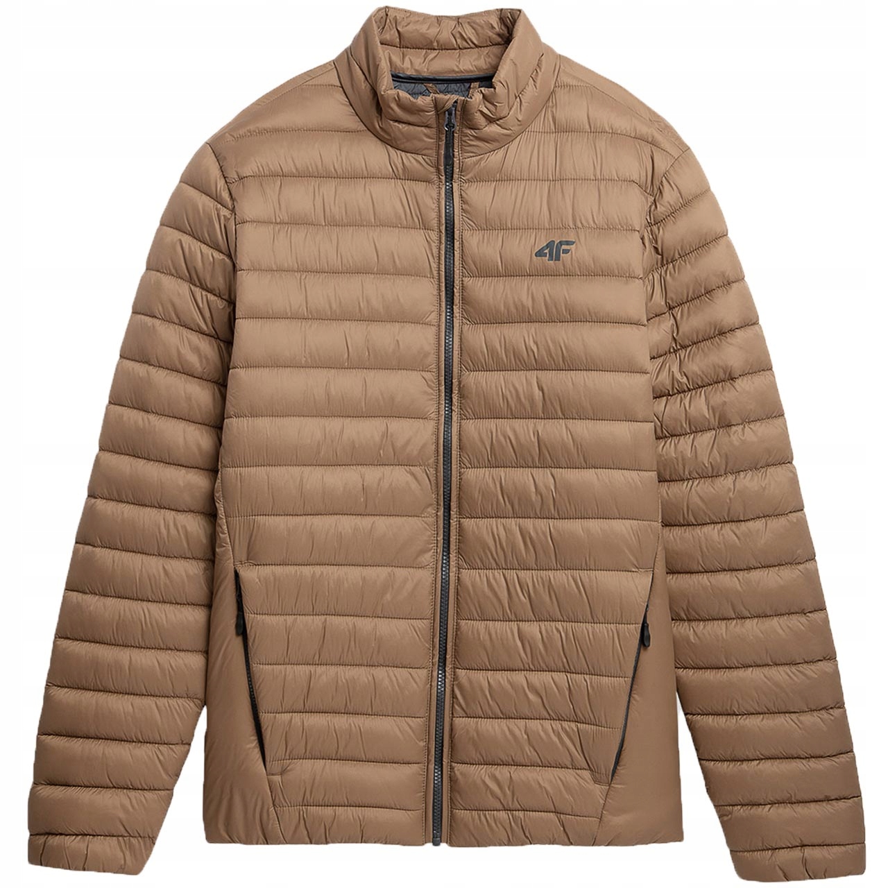 Pánská péřová bunda 4F M239 hnědá 4FAW23TDJAM239 82S vel. S