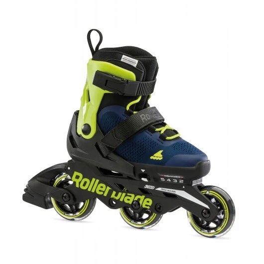 Rolki dziecięce Rollerblade Microblade 3WD - Blue Roya - 33-36,5 (21,0-23,0