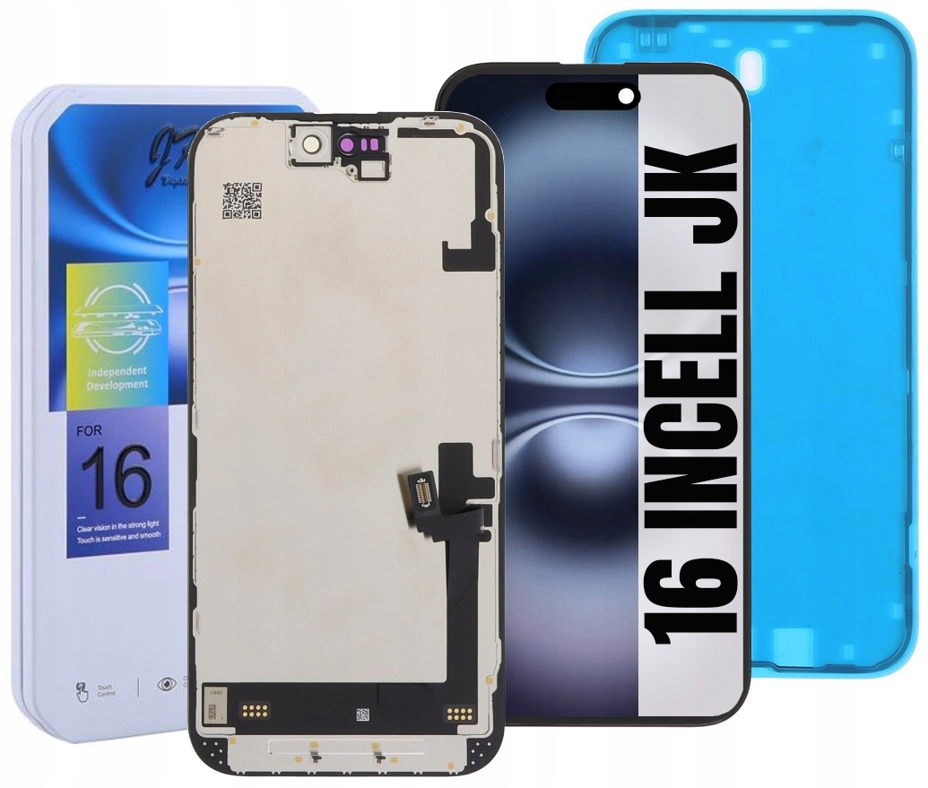 Displej Pro Iphone 16 Incell Jk IC LCD Displej Těsnění