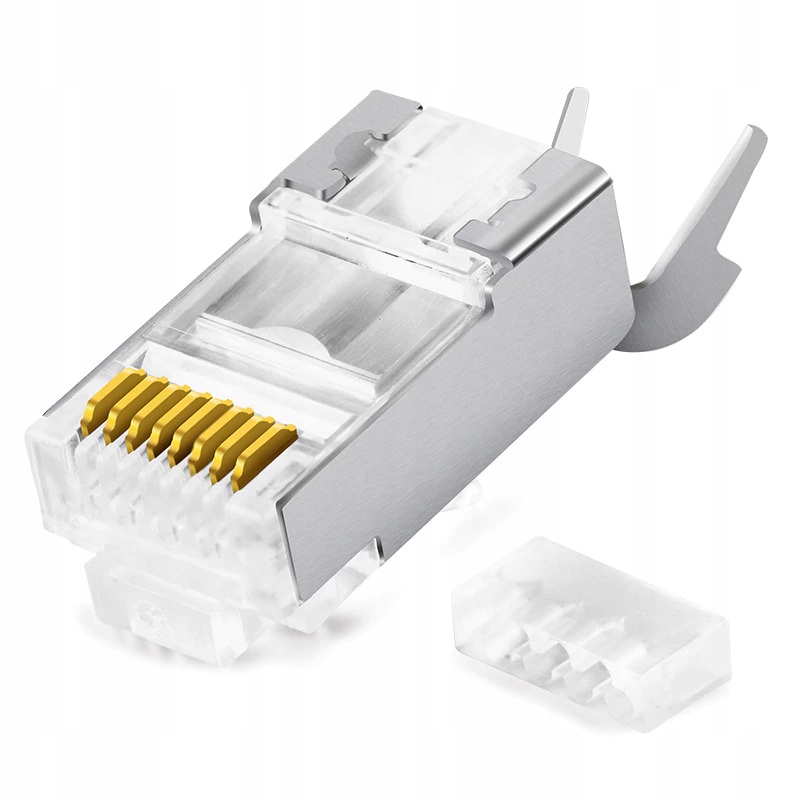 Wtyk RJ45 Ftp Ekranowany kat 7 100 sztuk