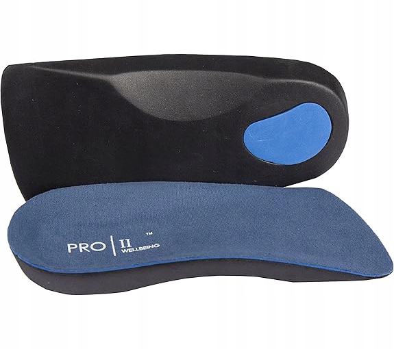 Ortopedické vložky 3/4 Pro 11 Wellbeing Xs 35-37 modré na patě