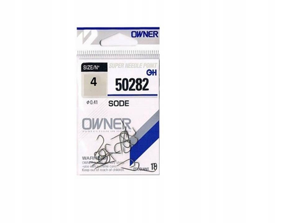 Haczyki Owner nr 4 SODE/50282