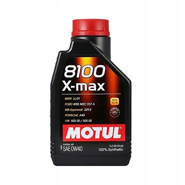 Olej silnikowy syntetyczny Motul 1 l 0W-40