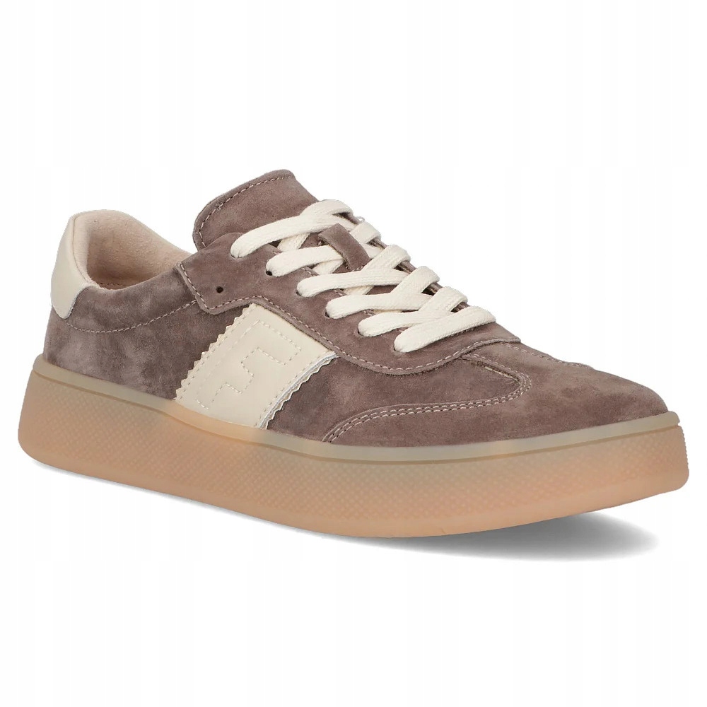 Filippo DP7543 Hnědé Kožené Tenisky vel. 37