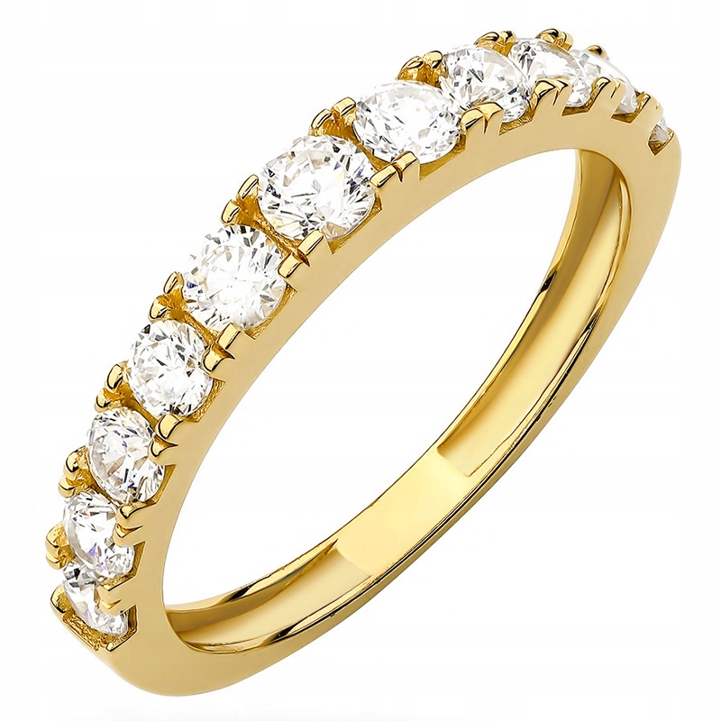 Stříbrný Prstýnek 925 Se Zirkony vel. 16