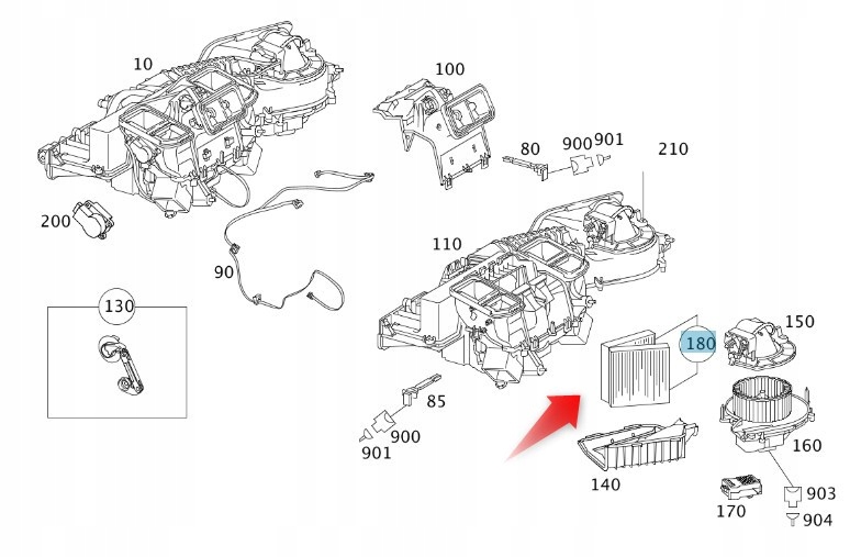 Kabinový Filtr Mercedes Slk R171 Starparts A1718300418 99