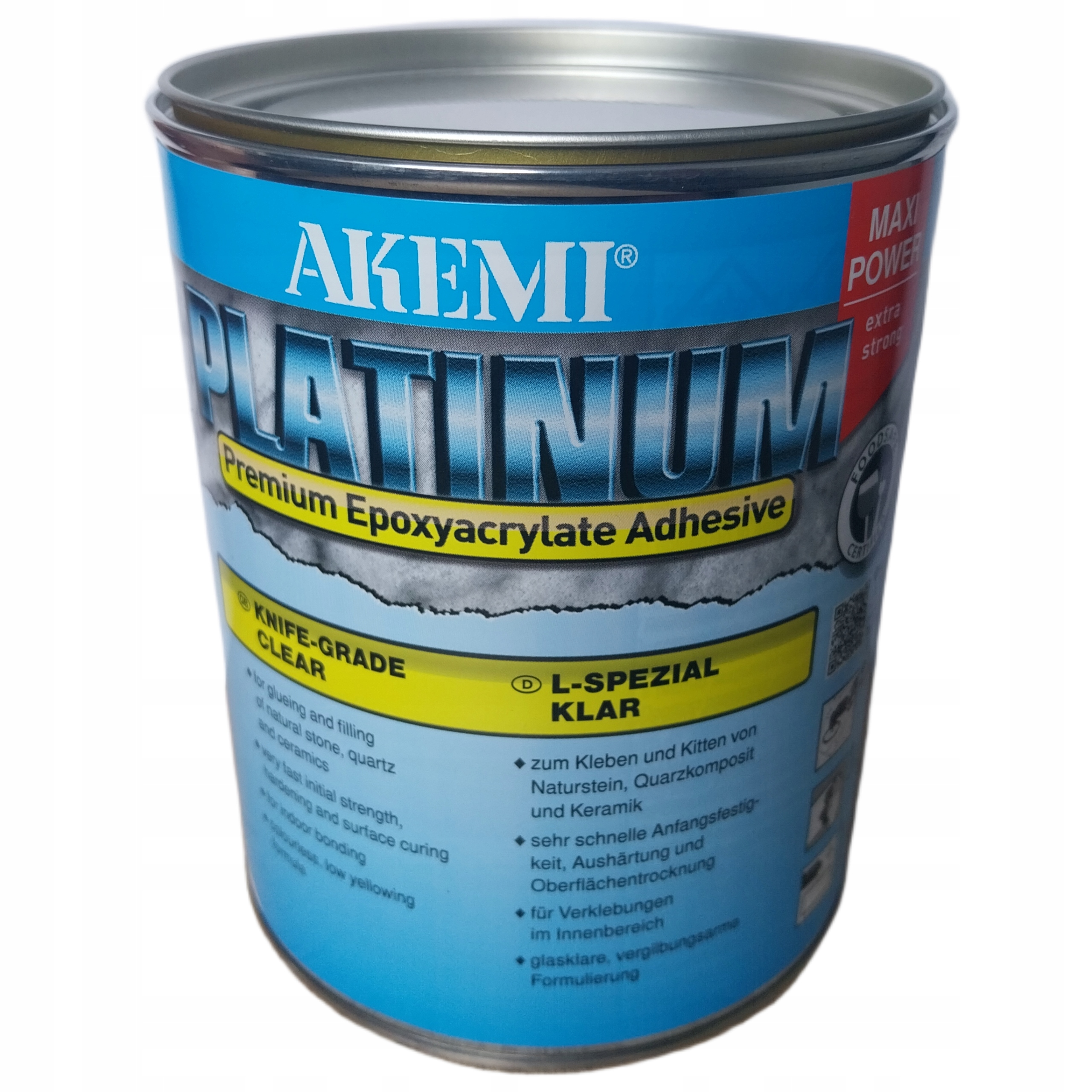 Bezbarwny Klej Do Kamienia Granitu Akemi Platinum