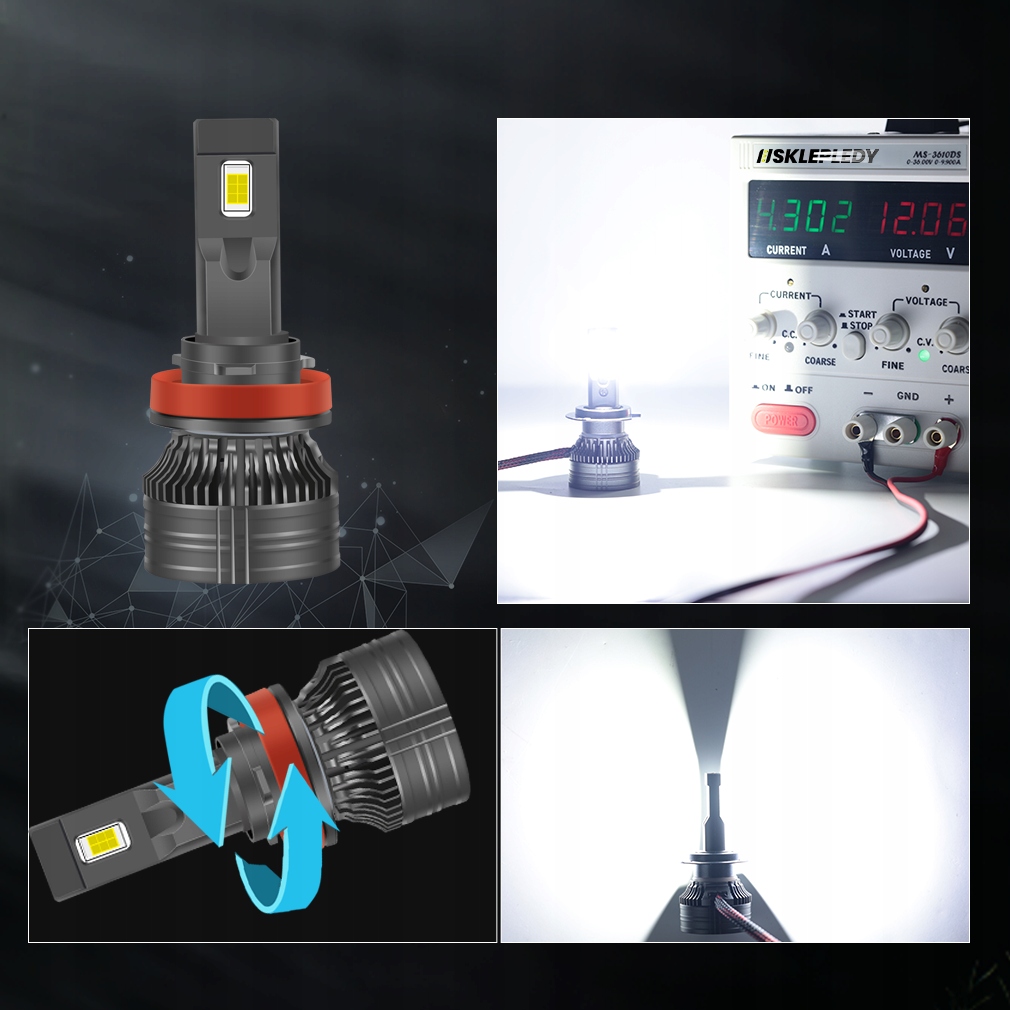 ŻARÓWKI LED H11 XSTORM 120W 26000LM MOCNE CANBUS Producent Xstorm