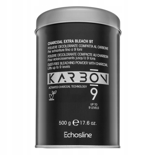 Echosline Karbon 9 Dust-Free Bleaching Powder with Charcoal pudr pro zesvět