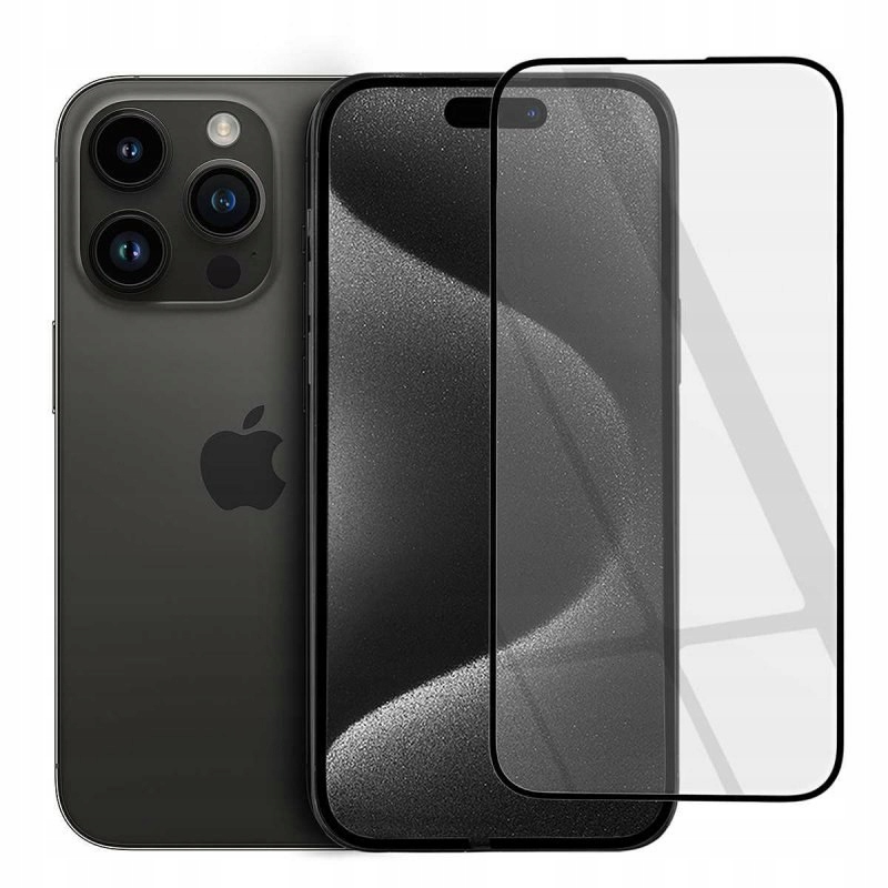 Szkło hartowane 5D Bp do Apple iPhone 14 Pro Max Full Glue czarny