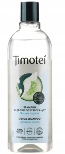 

Timotei, Szampon do włosów, Świeżość, ogórek 400ml