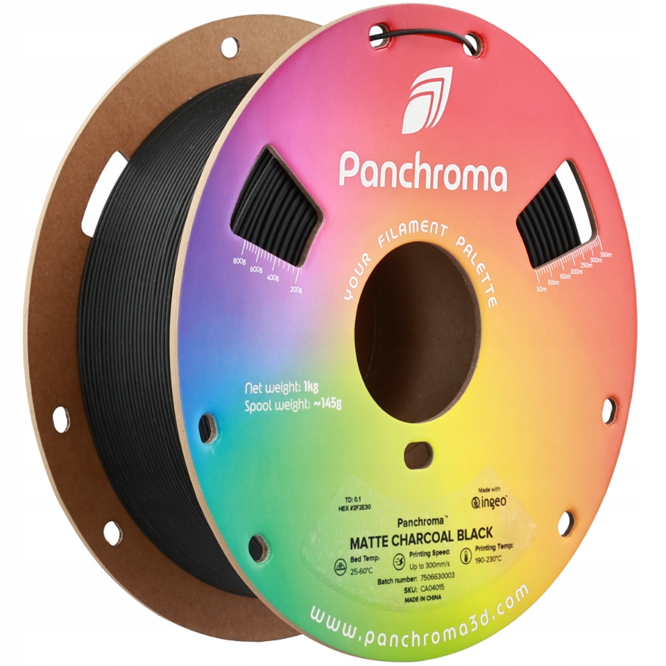 Polymaker Panchroma Pla Matte Charcoal Black 1,75mm 1kg