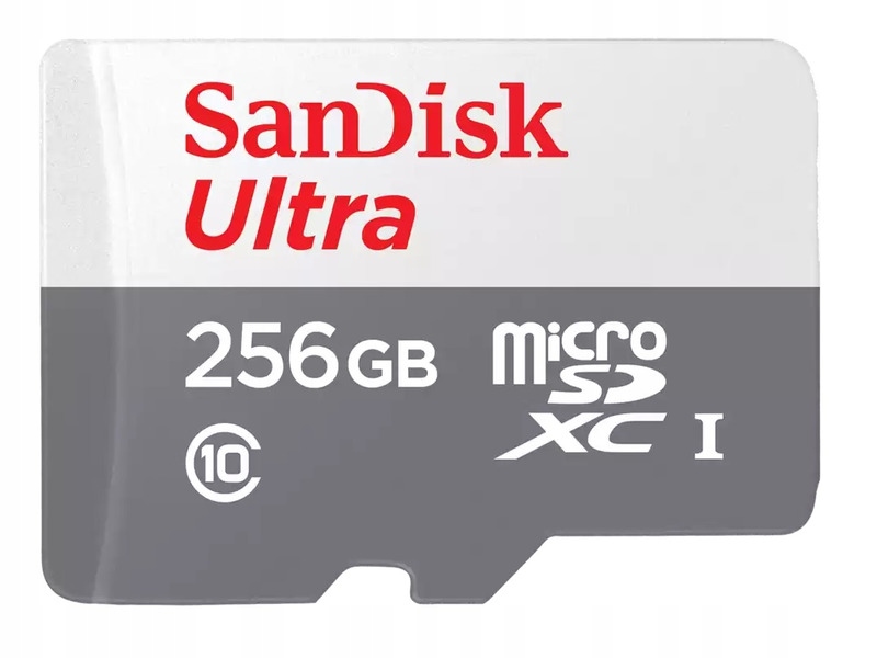 

Karta pamięci Sandisk Ultra microSDXC 256GB