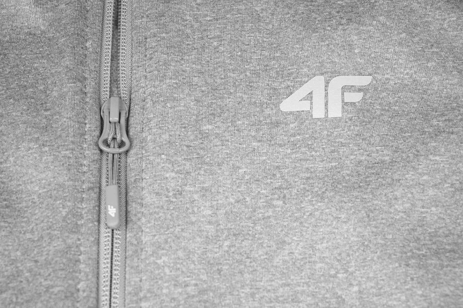 KURTKA PRZEJŚCIOWA SOFTSHELL Z KAPTUREM DAMSKA 4F SZARA H4Z22 r M Marka 4F