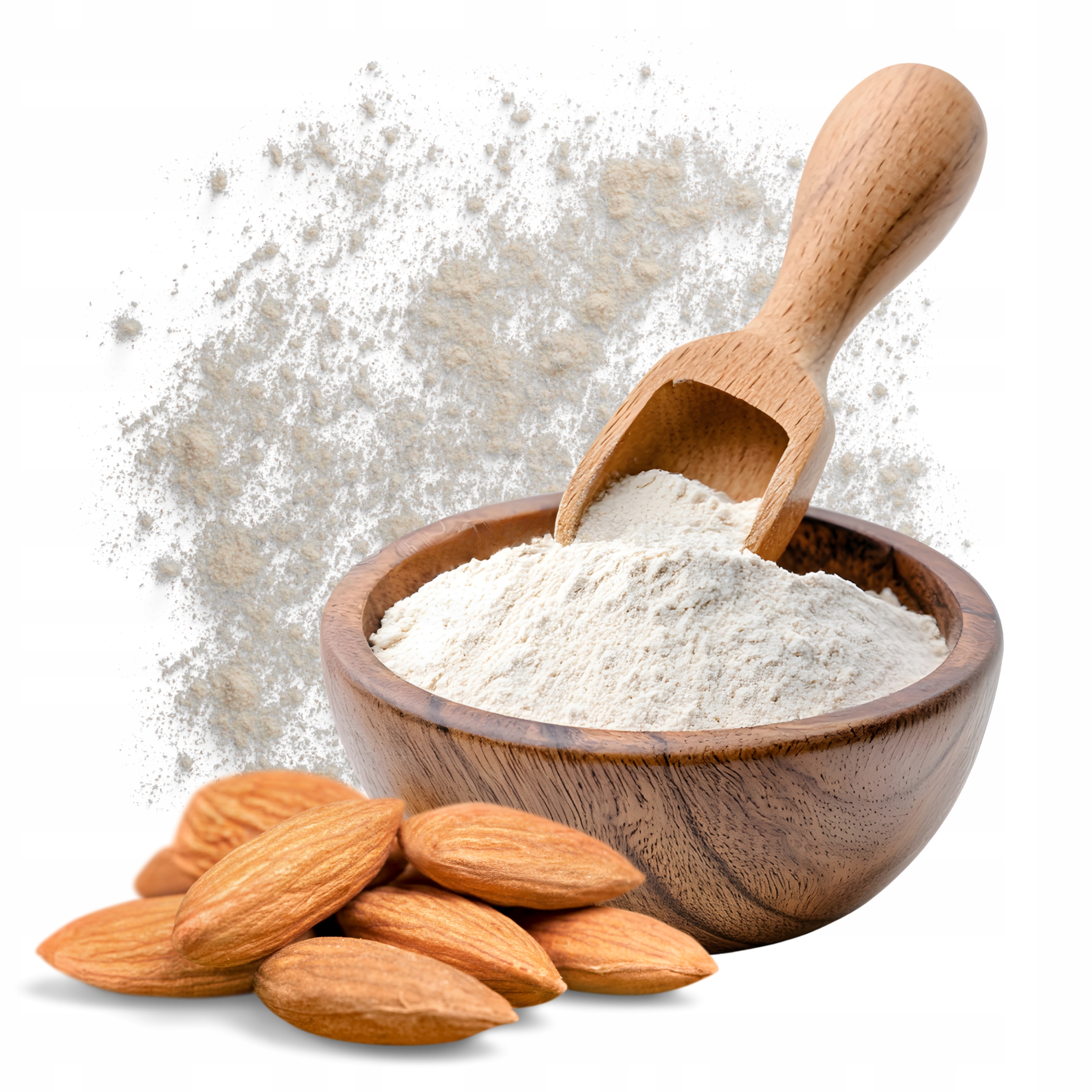 Levně Mandlová Mouka 5 Kg 5000 G Mleté Mandle Blanšírovaná Moučka