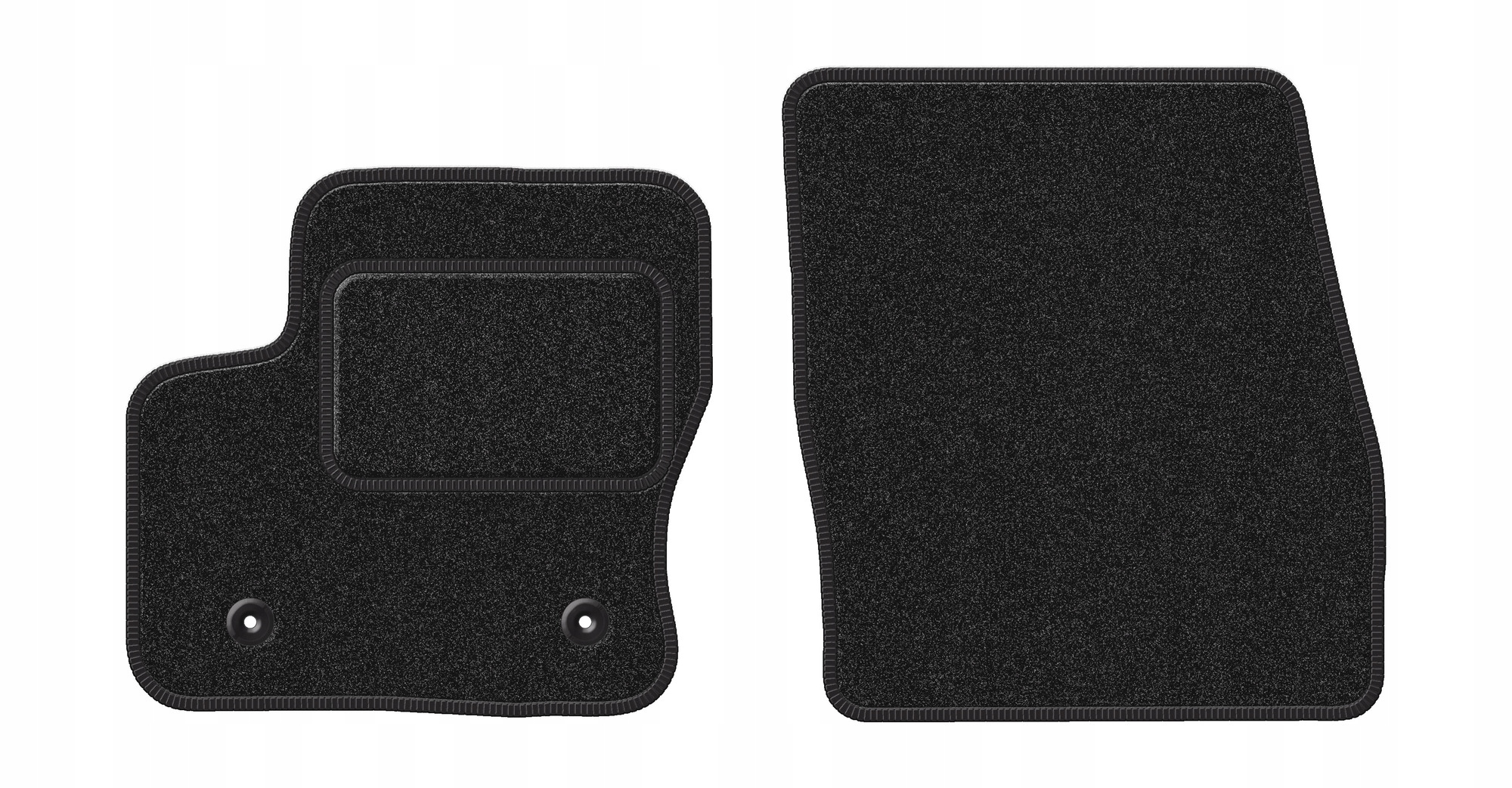 Dywaniki welurowe do Ford Transit Connect 2013-17 komplet Lux-anthra 2 szt.