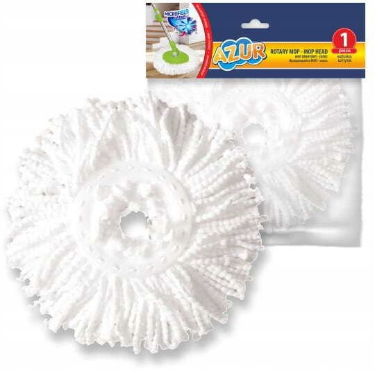

Azur Mop obrotowy 360 Azur zapas Mikrofibra