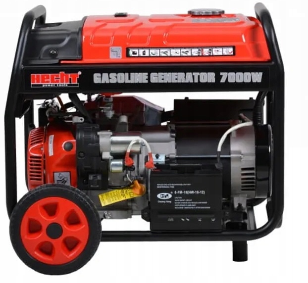 Agregat Prądotwórczy Generator Avr Trójfazowy Hecht GG8000 7000W 400V 230V