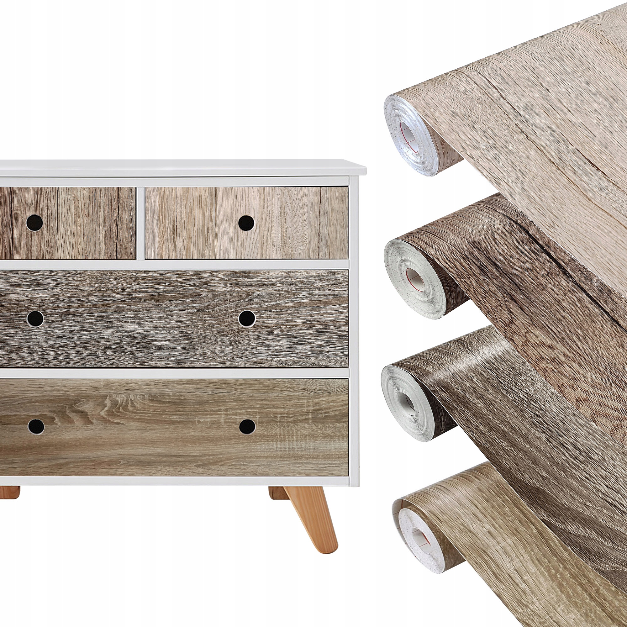 

Okleina Folia Meblowa Dąb Sonoma 4 45x200 cm