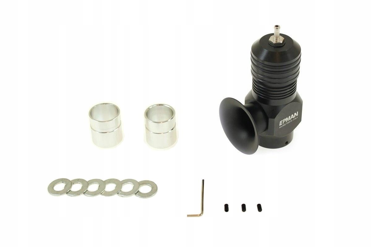 VYPÚŠŤACÍ VENTIL BLOW OFF EPMAN RACING RF BLACK BOV