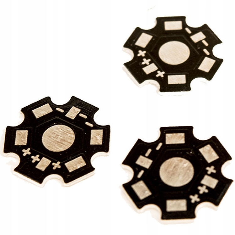

Podstawki Pcb dla diod powerLED 1W 3W 25 Sztuk