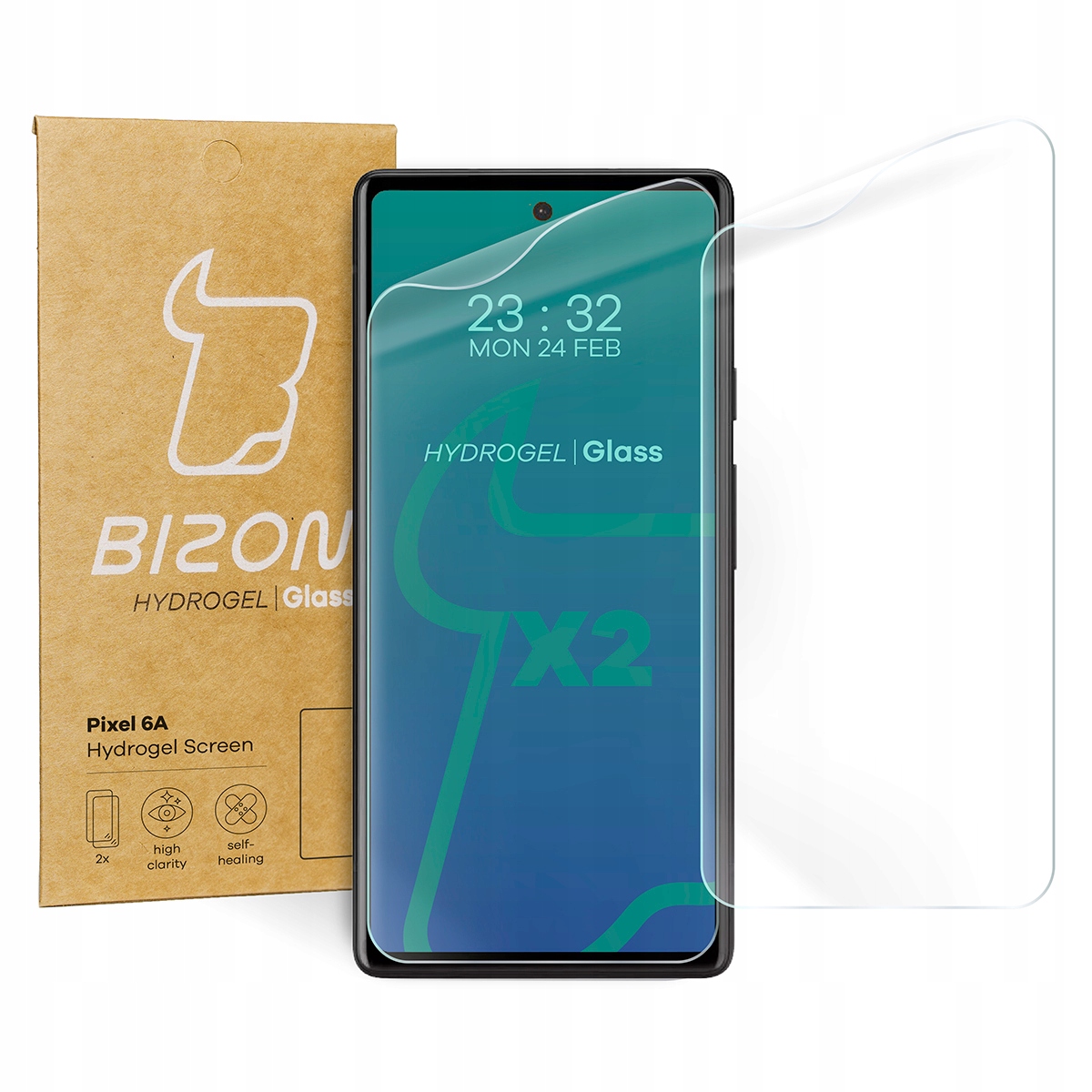 

Folia hydrożelowa Bizon Glass do Google Pixel 6A