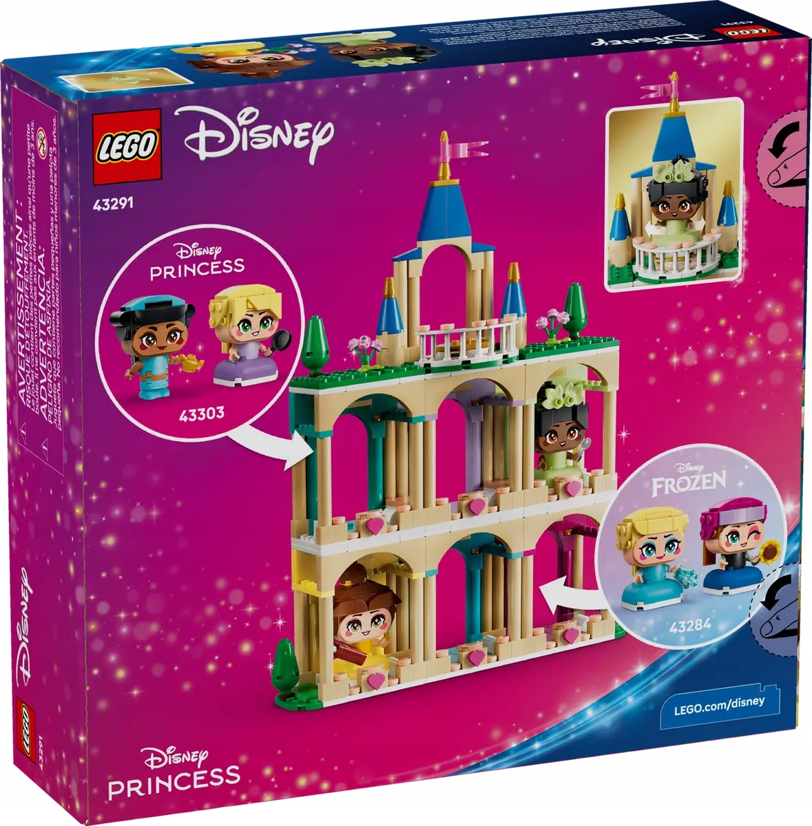 43291 Lego Disney Malá Bella a Tiana se zámkem