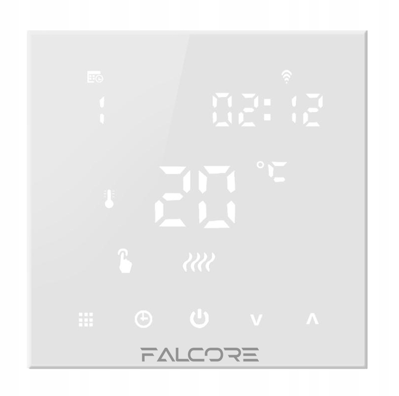 Termostatový izbový regulátor, ovládač Falcore PT-501B-vS