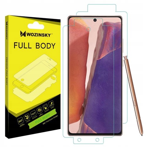 

2xFOLIA Hydrożel Ekran+tył Samsung Galaxy Note 20