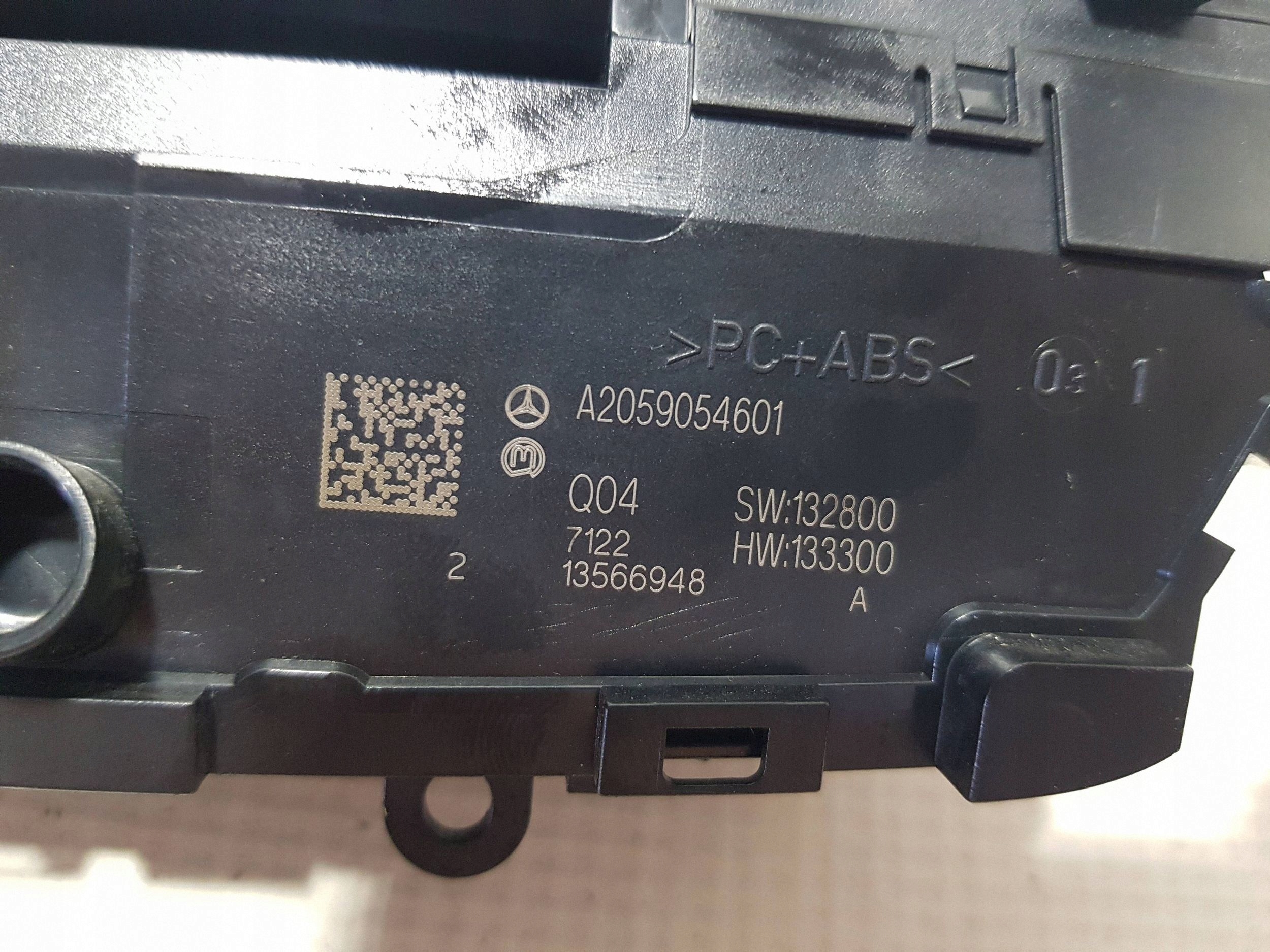 PANEL RADIA MERCEDES W205 C-KLASA A2059054601