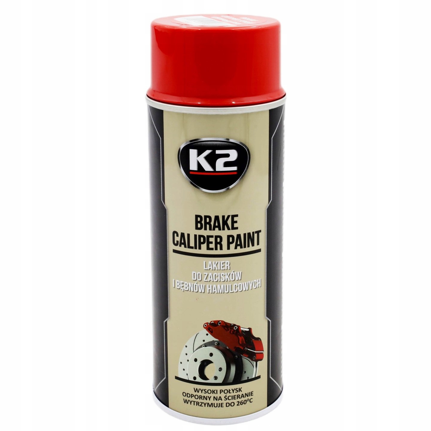 

Lakier do Zacisków K2 Brake Caliper Czerwony 400ml
