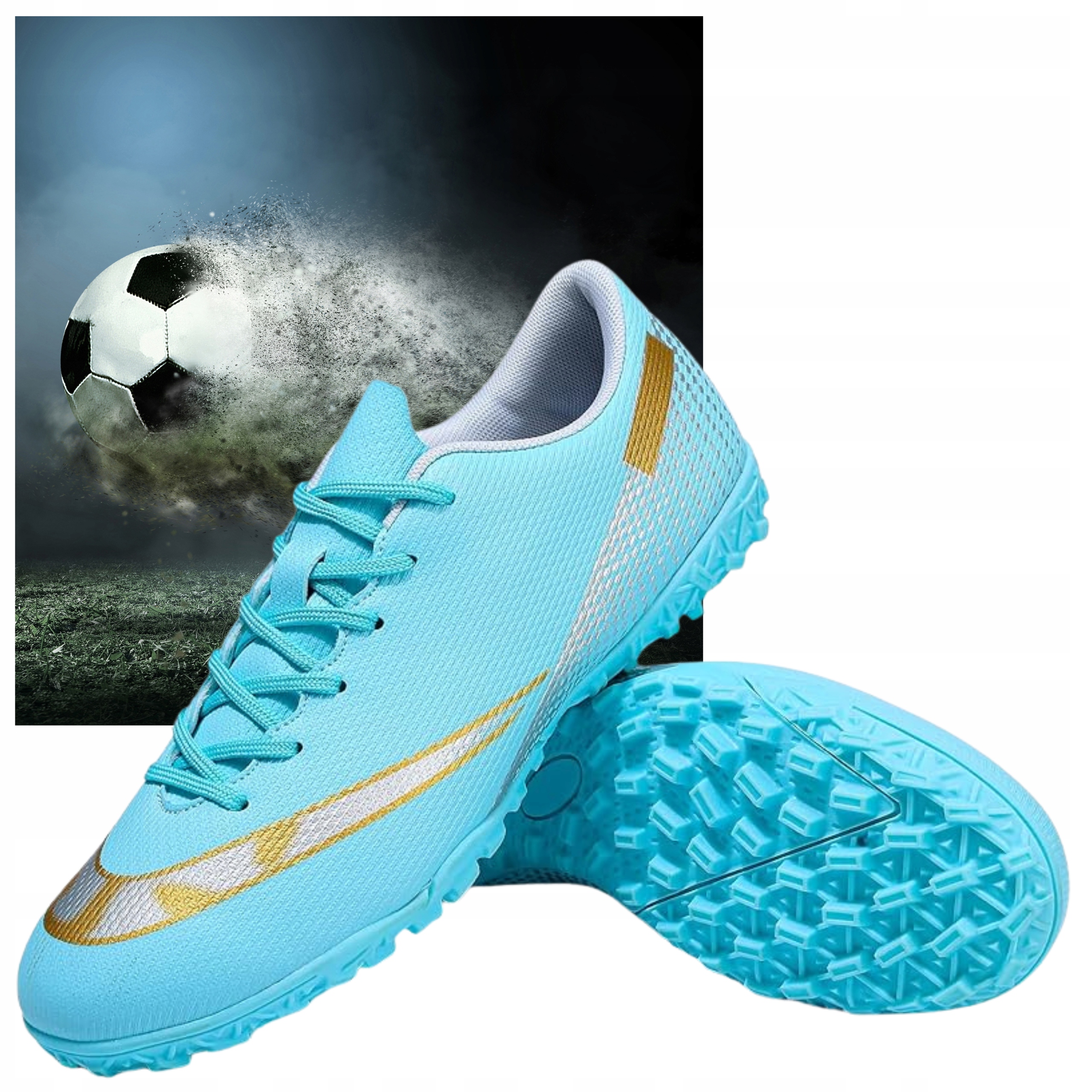 Halovky Dětské sportovní fotbalové boty tréninkové turfy na fotbal