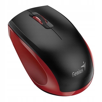Genius NX-8006S Mysz bezprzewodowa, czarno-czerwona, 1600DPI