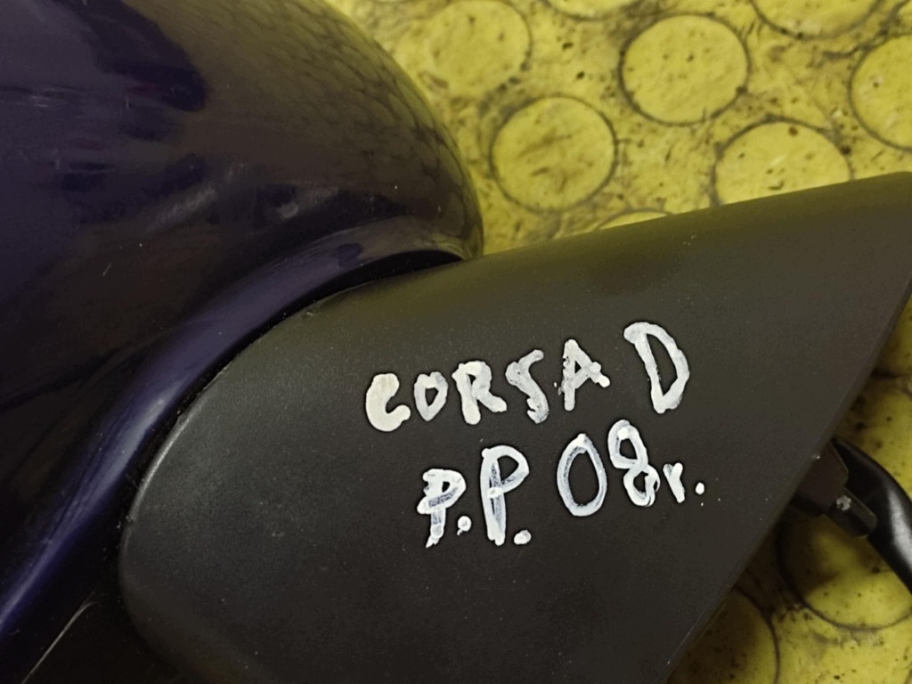 OPEL CORSA D mirror right 3 PIN