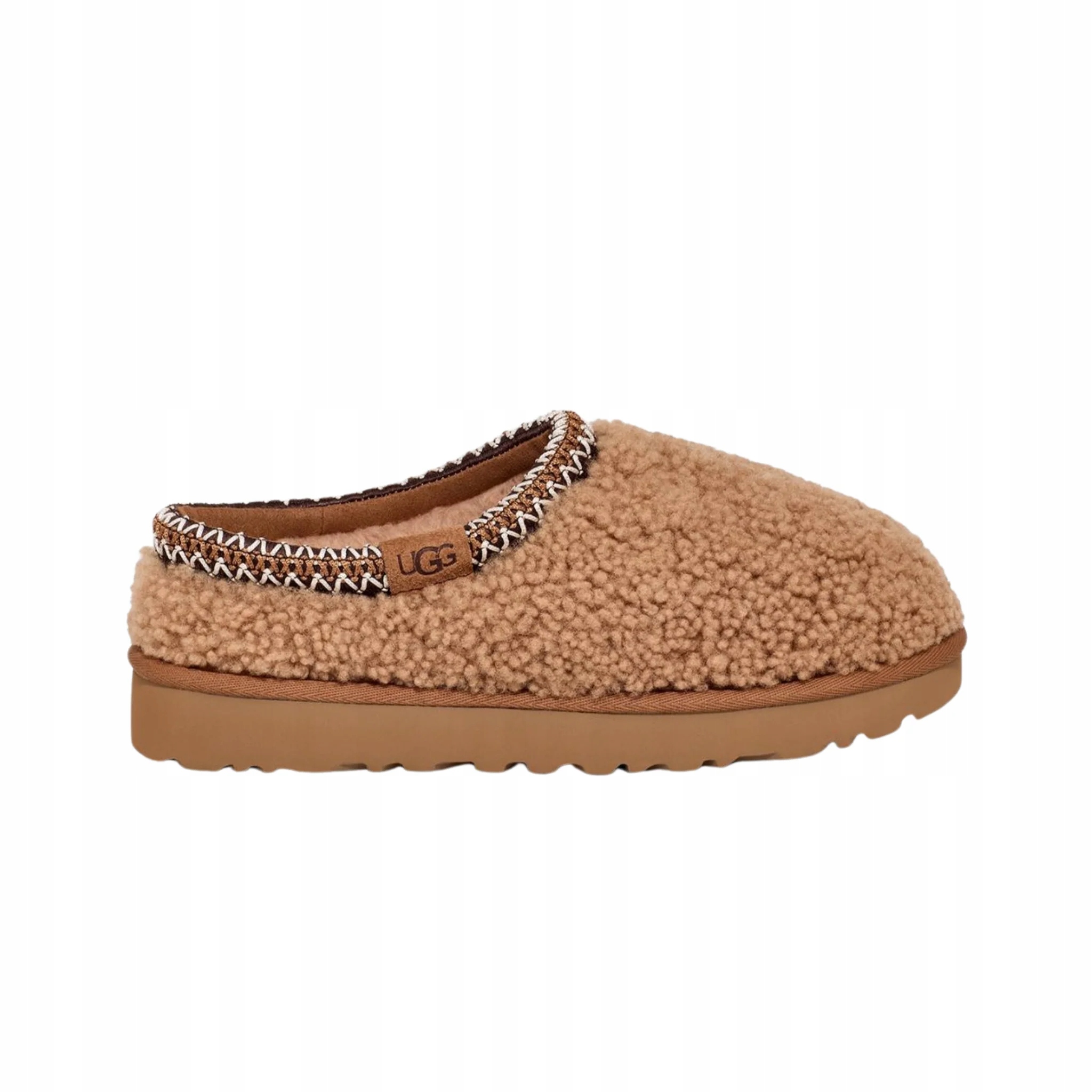 Ugg W Tasman Maxi Curly Hnědé Chestnut Pantofle Tenisky 1158356-CHE 36