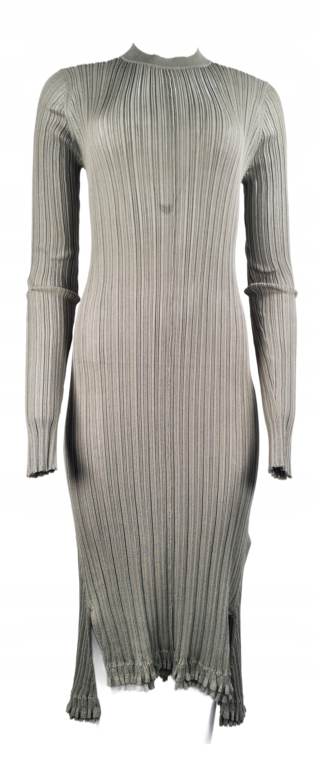 3.1 Phillip Lim Ls Sheer Rib Šaty vel. S