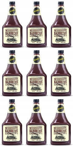 Levně 9x 1814 g Mississippi Cat Omáčka Bbq Karton