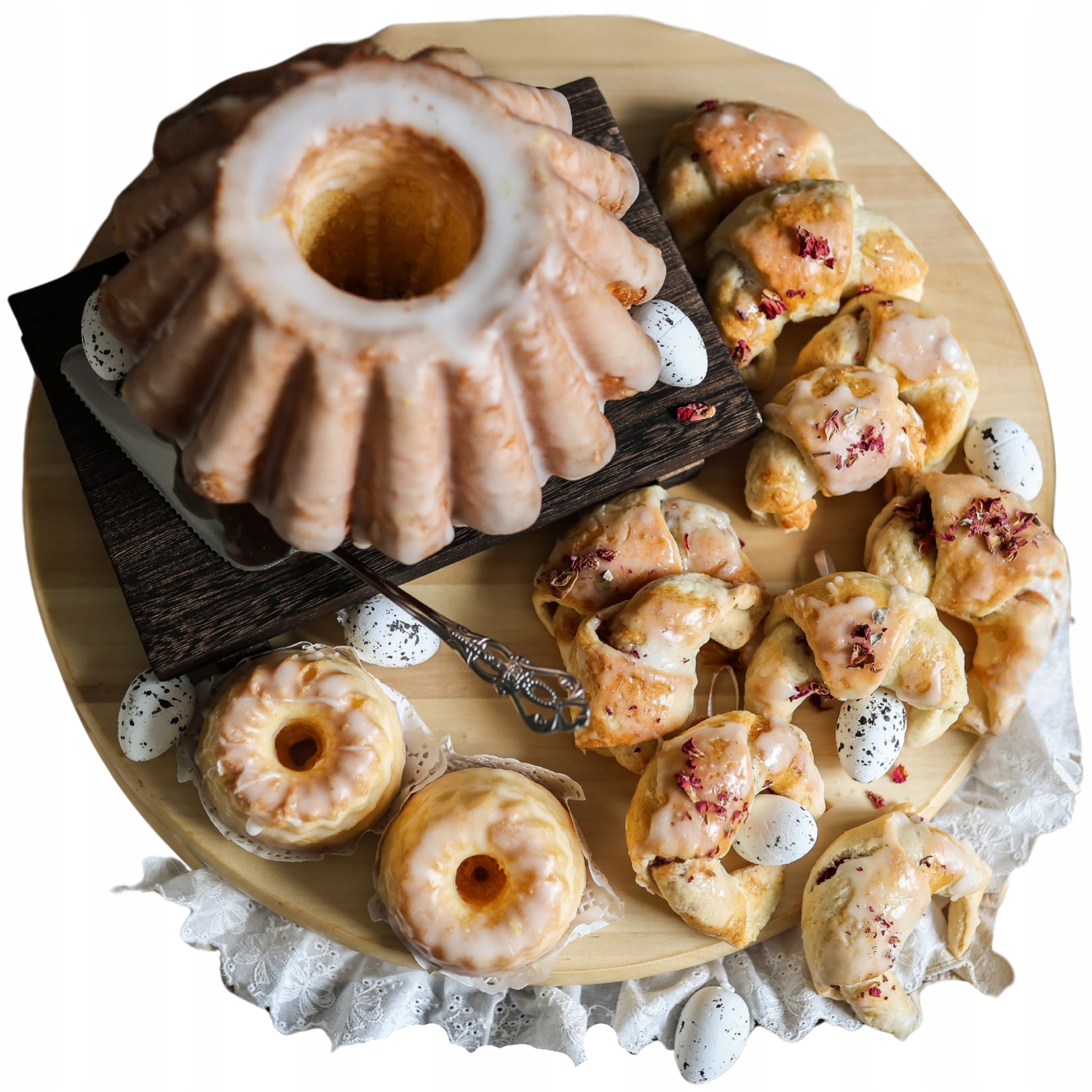 Levně Velikonoční sada Domácí koláče Rohlíky Bábovky Bábovka Písková