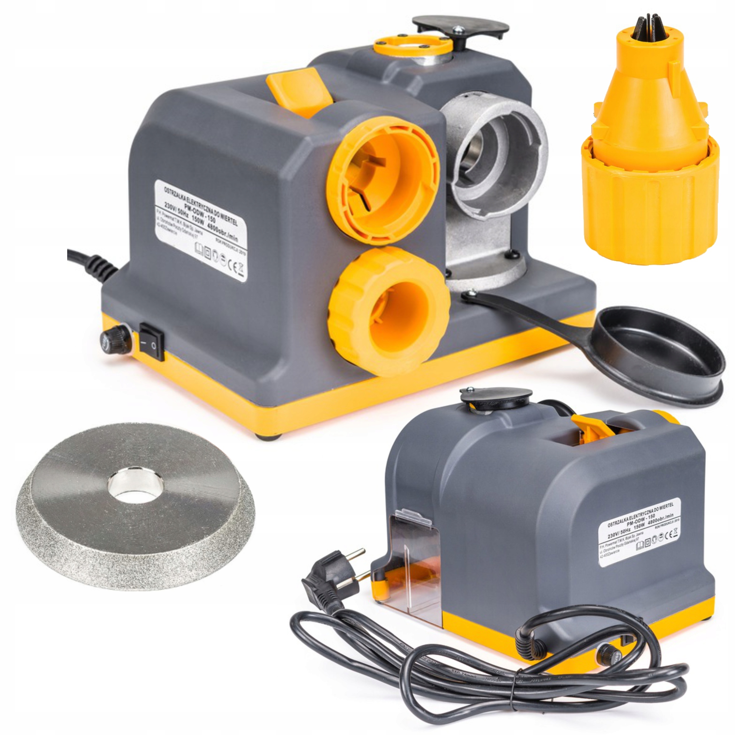 Elektrická Profesionální Brousek Pro Vrtáky 150W 3-13MM PM-ODW-150