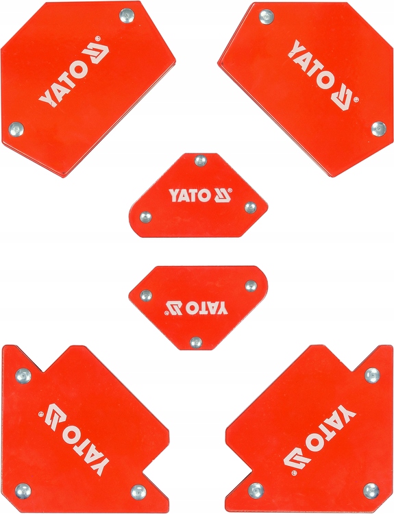 

Magnetyczny Kątownik Spawalniczy Zestaw 6 Szt Yato