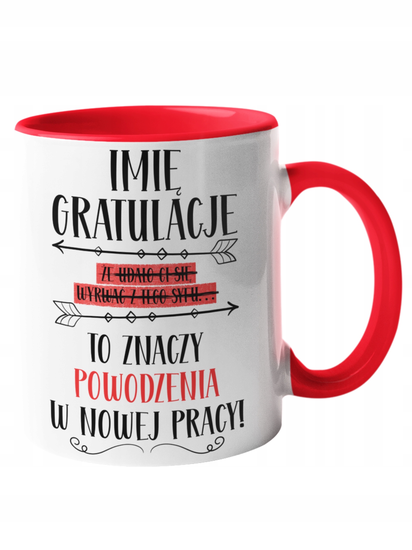 Poduszka + Kubek Prezent na pożegnanie w pracy Marka kubkits