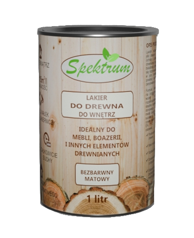 Lak na dřevo Spektrum bezbarvý matný 5 l