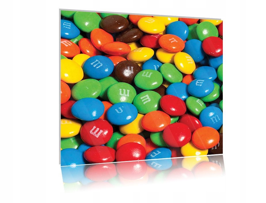 

Obraz szklany na szkle M&ms 01 50x50