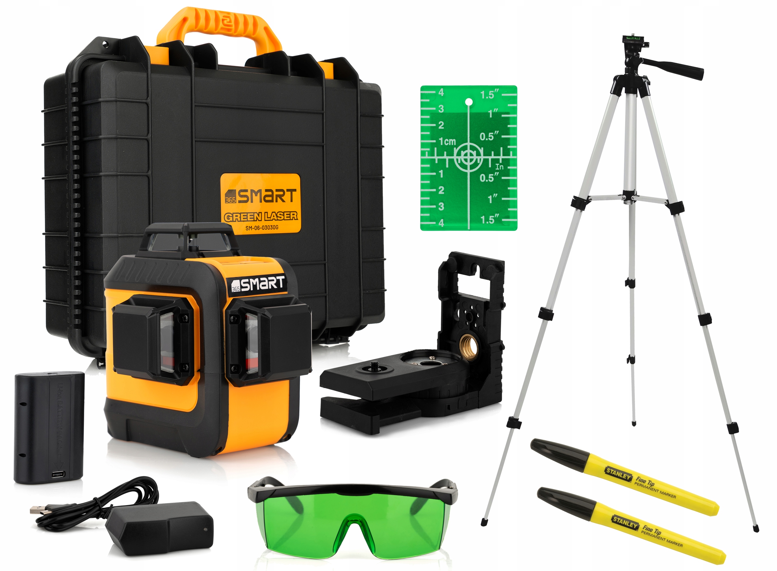 

SMART365 Laser 360 Zielony +statyw +marker Stanley