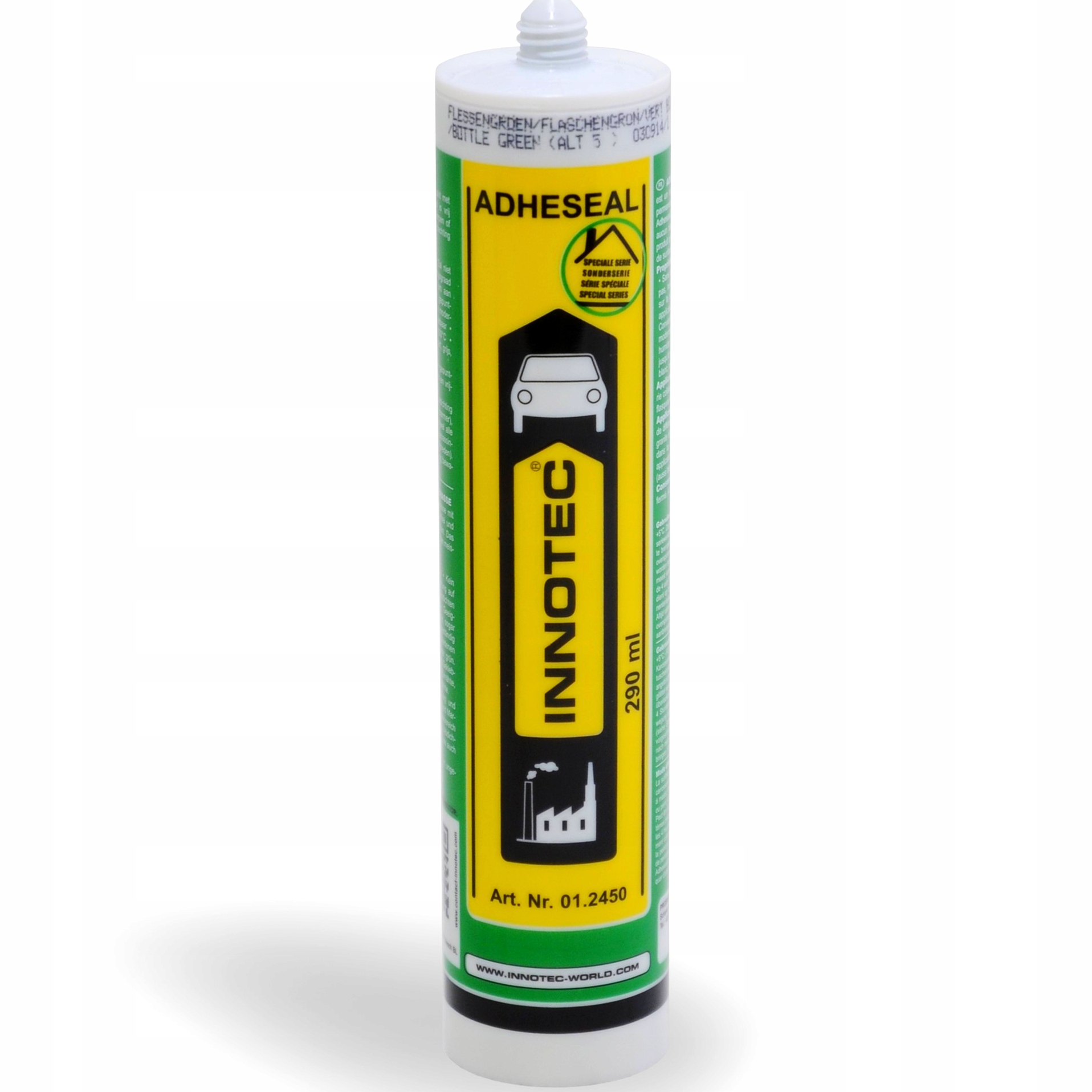 Клей-герметик Adheseal 290 мл innotec зелений