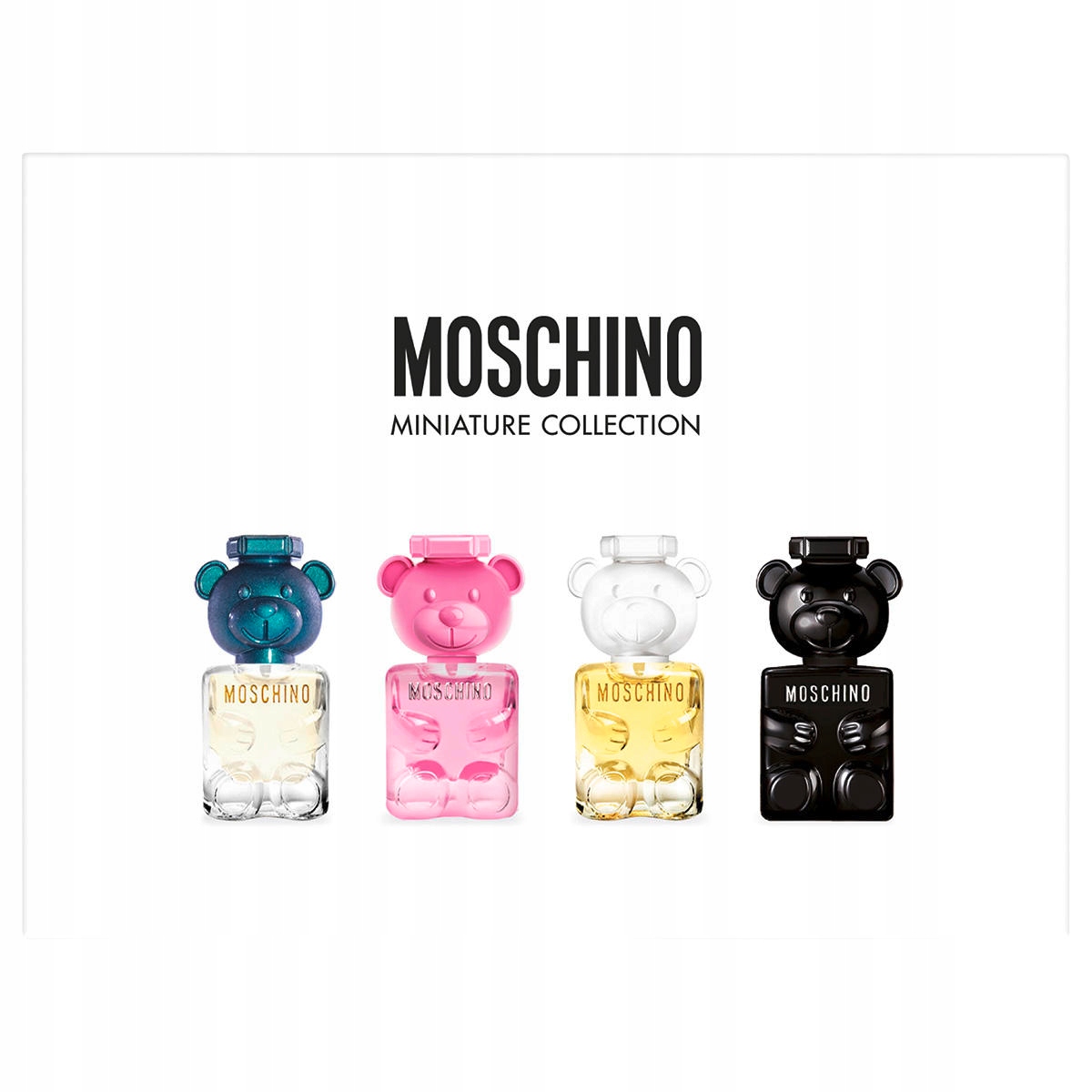 Moschino Miniatures Zestaw miniaturek 4x5 ml woda perfumowana toaletowa