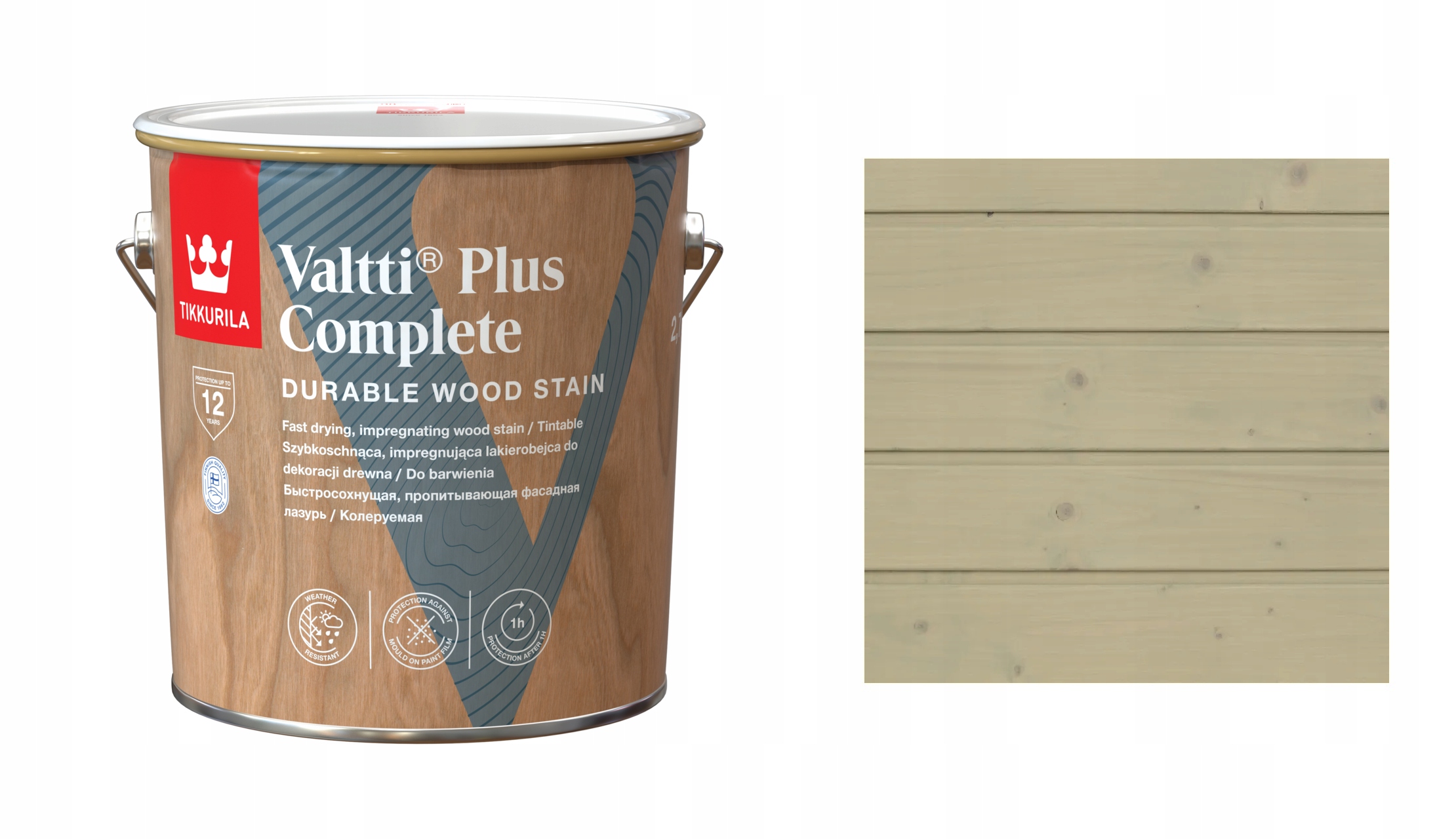 TIKKURILA VALTTI PLUS COMPLETE 2,7L 243A SERENDIPITY LAKIEROBEJCA