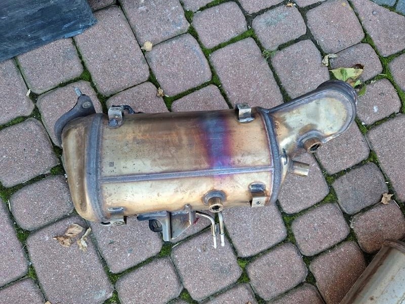 catalyst DPF 1.6CDTI Opel Astra K V 55515870