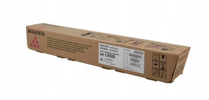 Toner Ricoh Mp C4500 842036 884932 884936 888610 Magenta Originál